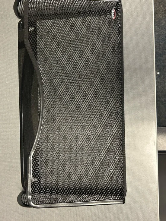 Mesh Desk Tray Organizer in Black - edison - Picture 3 of 8